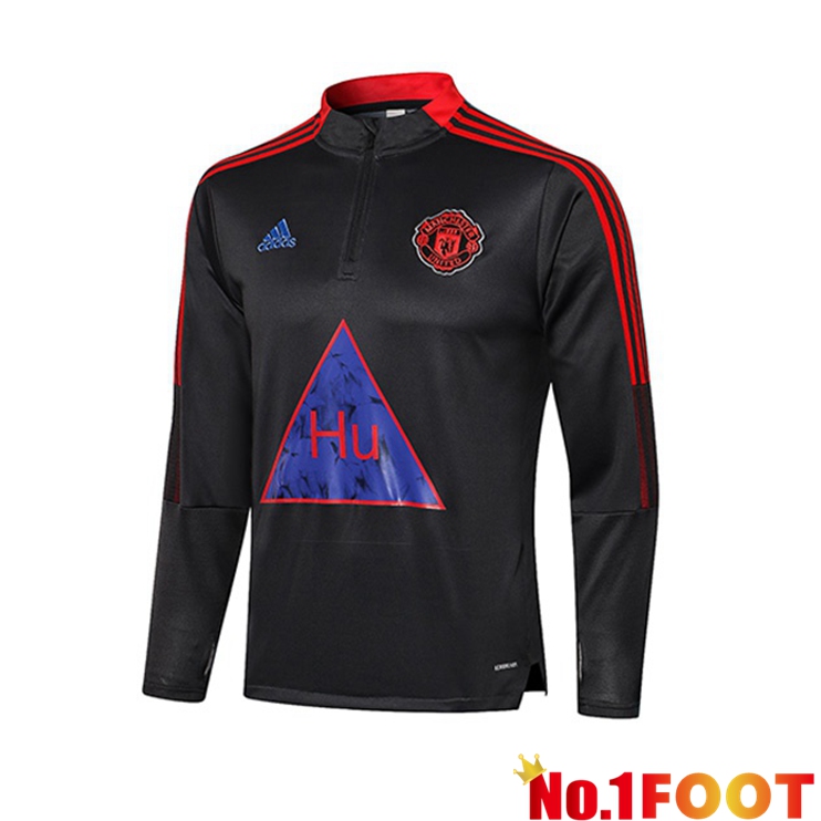 Manchester United Training Sweatshirt Grey Fonce 2021/2022