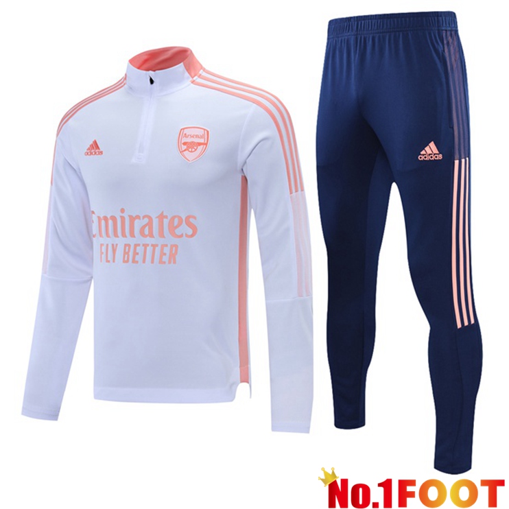 Arsenal Training Tracksuit White 2021/2022