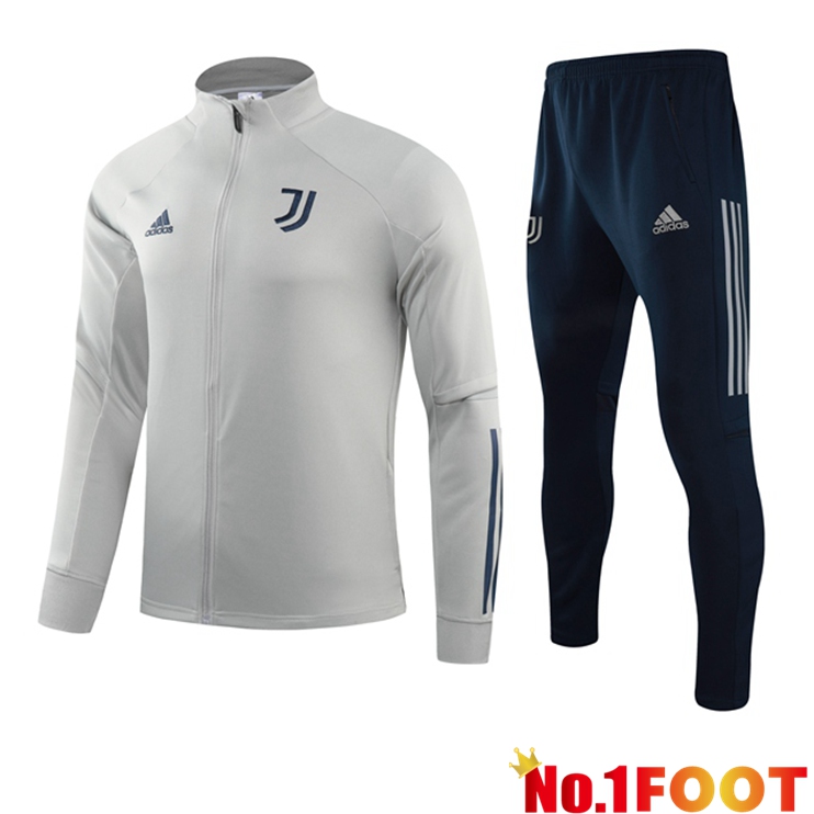 Juventus Training Tracksuit Light Grey 2021/2022