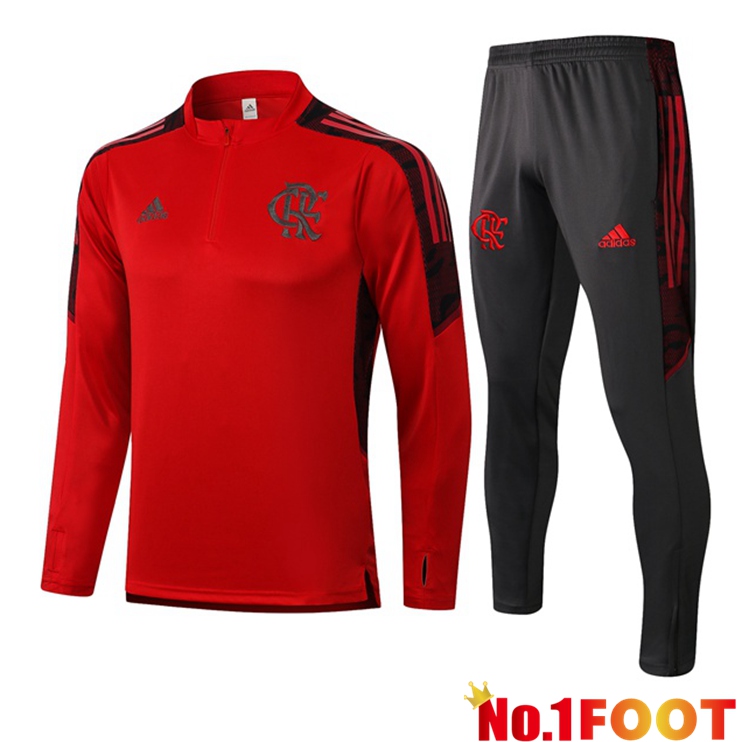 Flamengo Training Tracksuit Red 2021/2022