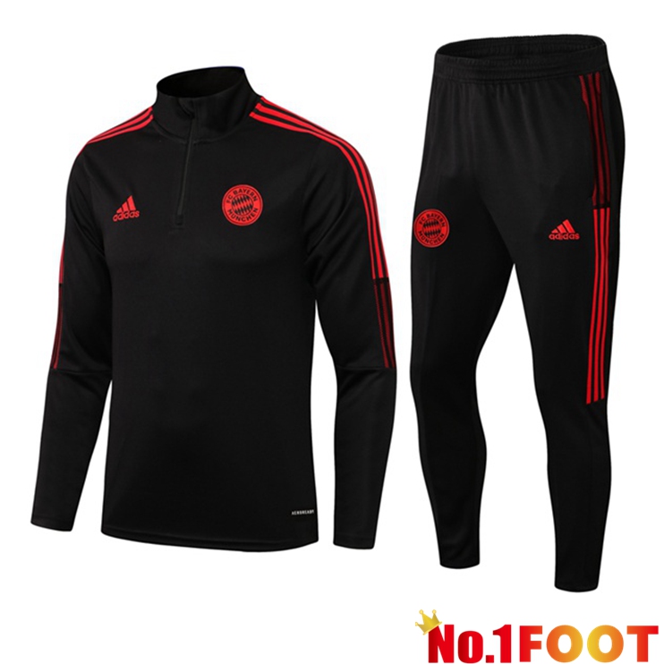 Bayern Munich Training Tracksuit Black 2021/2022