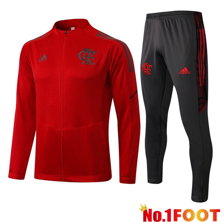 Flamengo Training Tracksuit Red 2021/2022