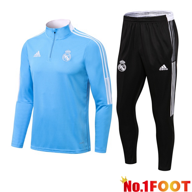 Real Madrid Training Tracksuit Blue 2021/2022