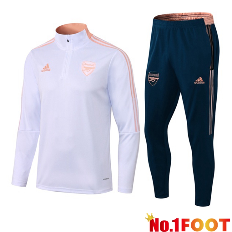 Arsenal Training Tracksuit White 2021/2022