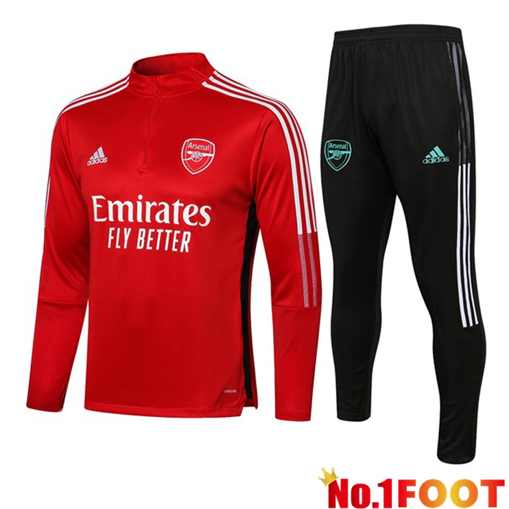 Arsenal Training Tracksuit Red 2021/2022