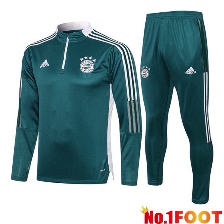 Bayern Munich Training Tracksuit Green 2021/2022