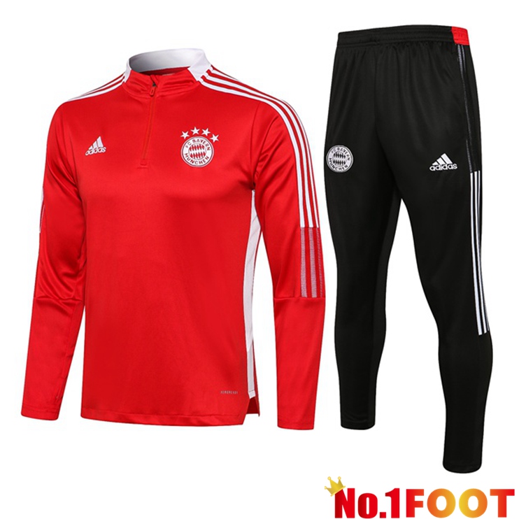 Bayern Munich Training Tracksuit Red 2021/2022