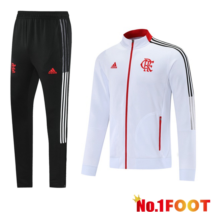 Flamengo Training Tracksuit White 2021/2022