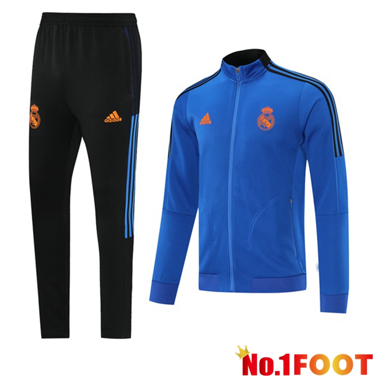 Real Madrid Training Tracksuit Blue 2021/2022