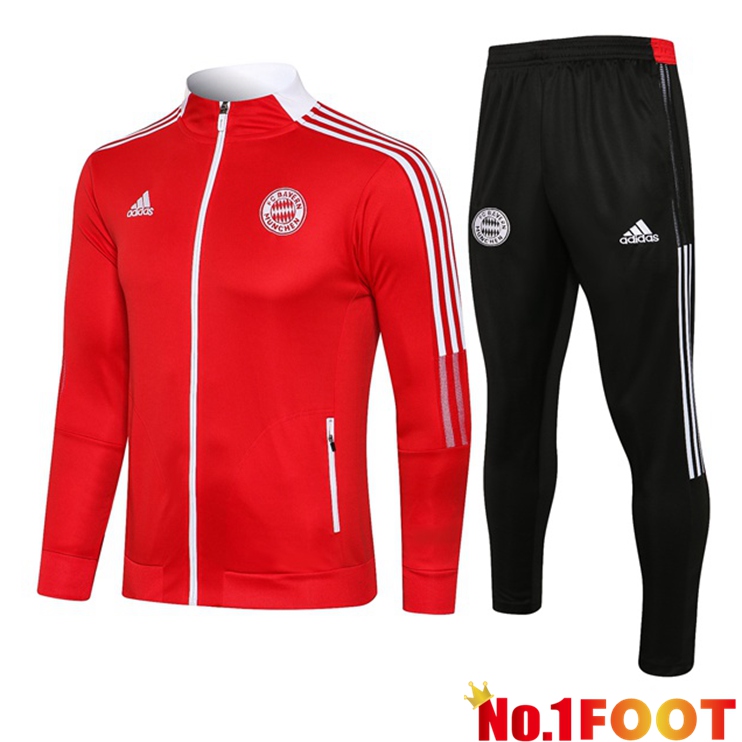 Bayern Munich Training Tracksuit Red 2021/2022