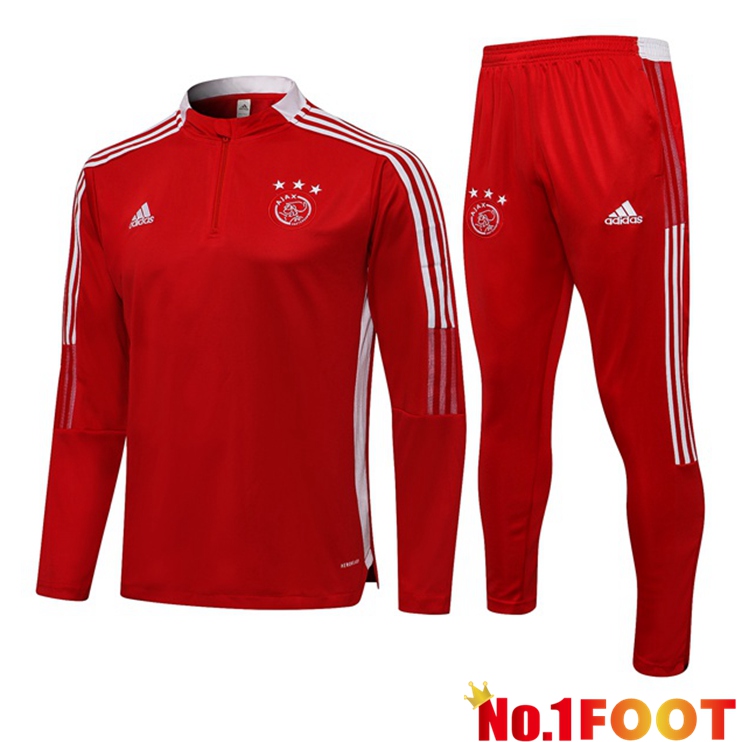 AFC Ajax Training Tracksuit Red 2021/2022