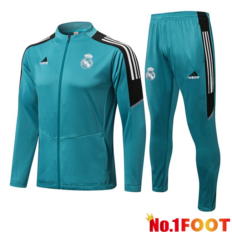 Real Madrid Training Tracksuit Blue 2021/2022