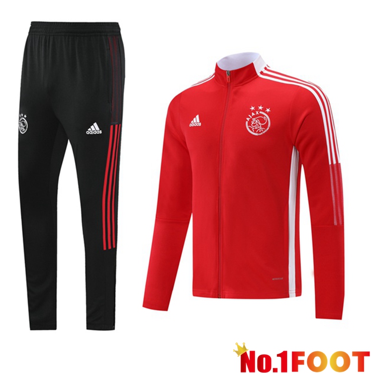 AFC Ajax Training Tracksuit Red 2021/2022