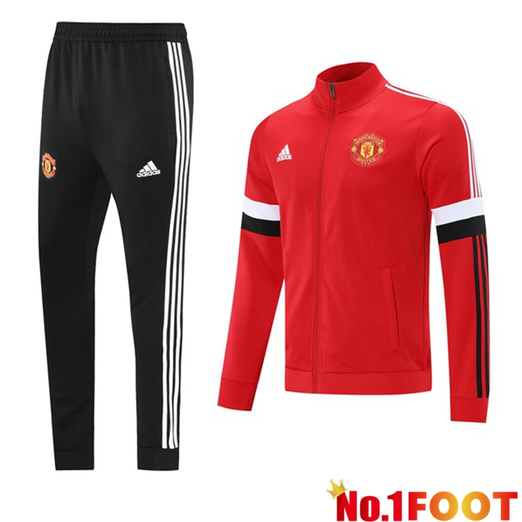 Manchester United Training Tracksuit Red 2021/2022