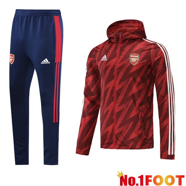 Arsenal Training Tracksuit Windbreaker Red 2021/2022