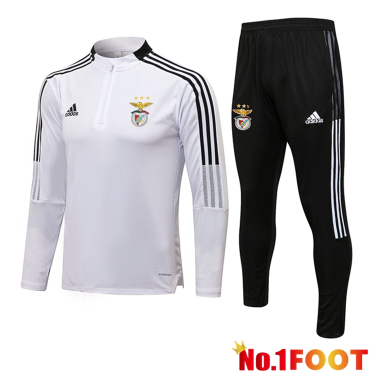 S.L Benfica Training Tracksuit White 2021/2022