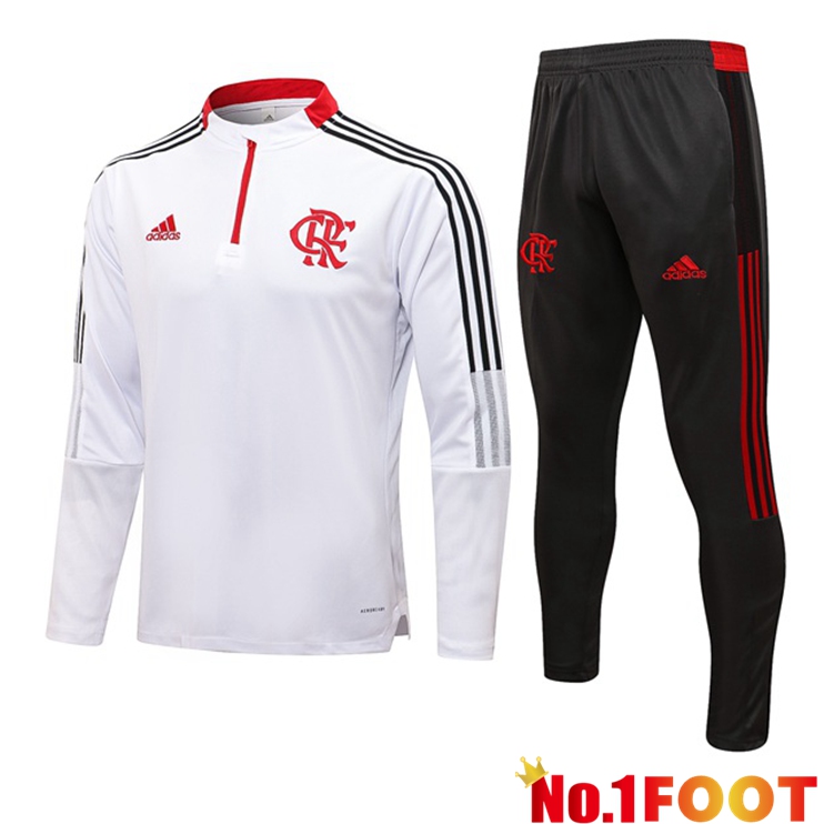 Flamengo Training Tracksuit White 2021/2022