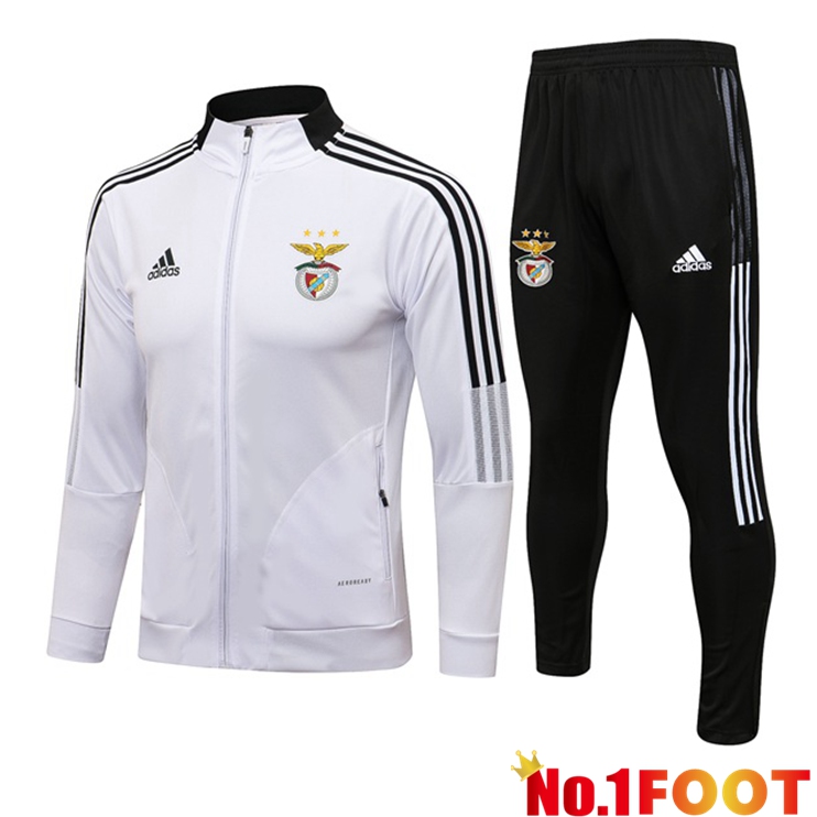 S.L Benfica Training Tracksuit White 2021/2022