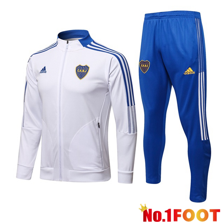 Boca Juniors Training Tracksuit White 2021/2022