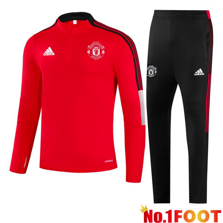 Manchester United Training Tracksuit Red 2021/2022