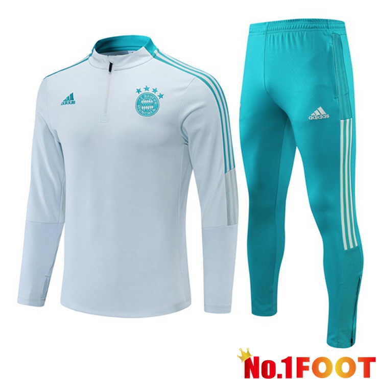 Bayern Munich Training Tracksuit Grey 2021/2022