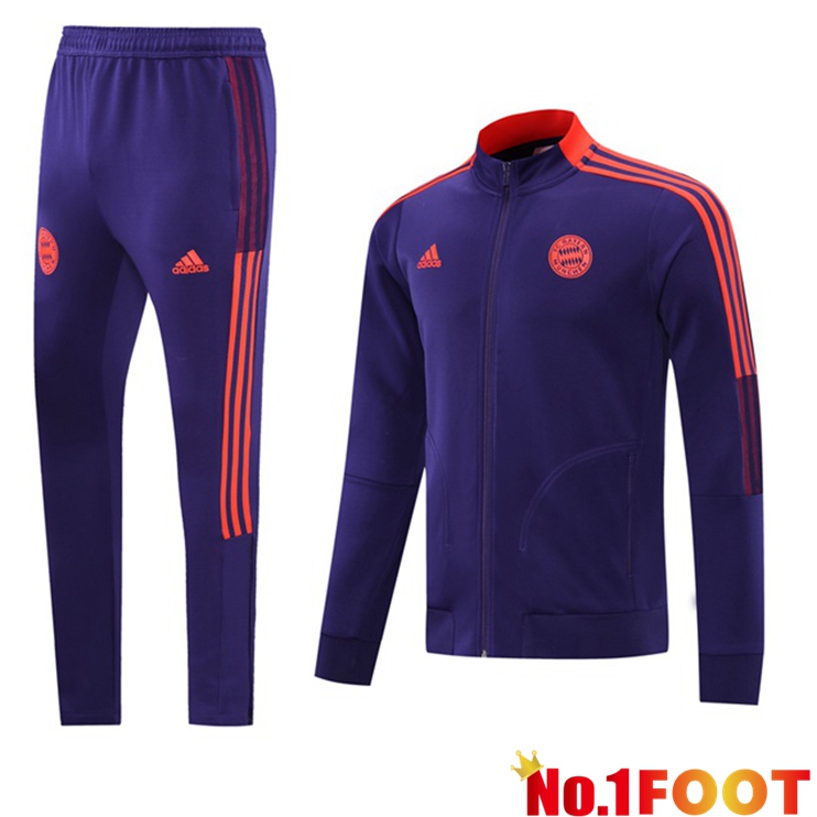 Bayern Munich Training Tracksuit Purple 2021/2022