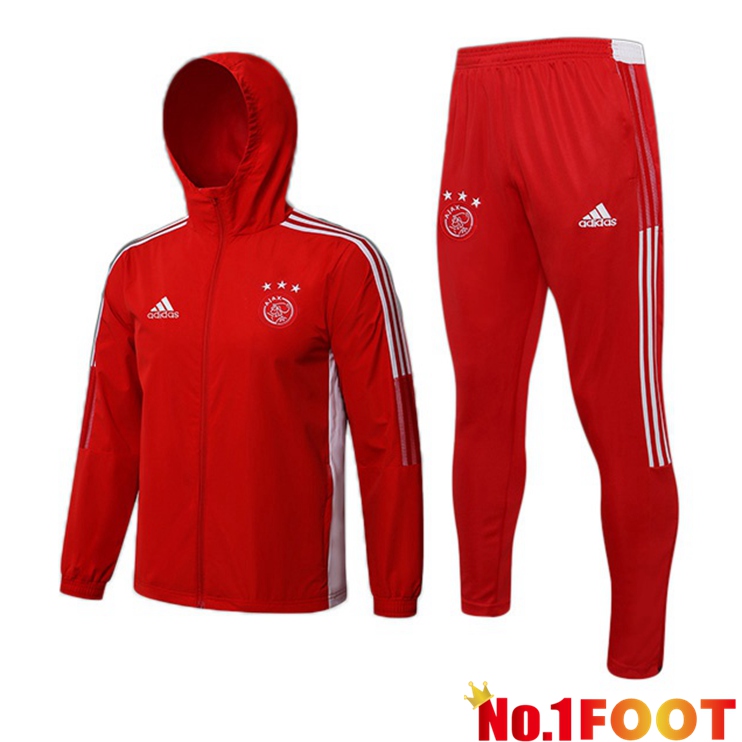 AFC Ajax Training Tracksuit Red 2021/2022