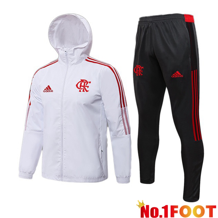 Flamengo Training Tracksuit White 2021/2022