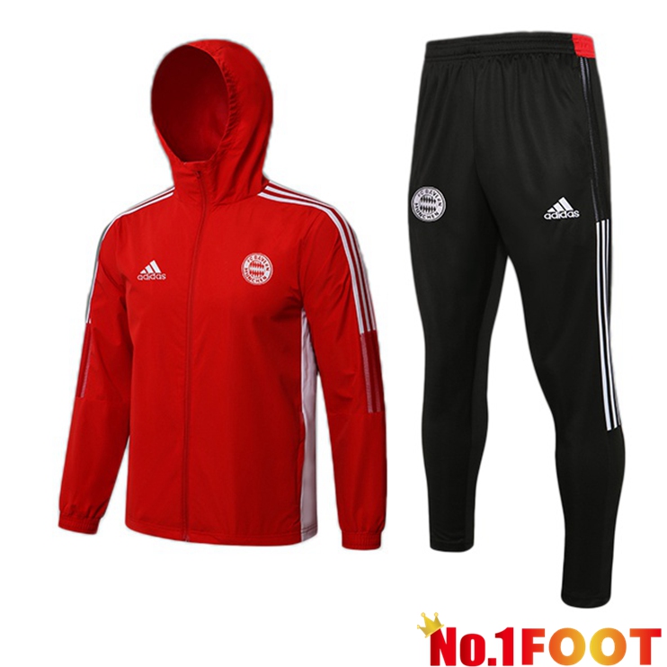 Bayern Munich Training Tracksuit Red 2021/2022