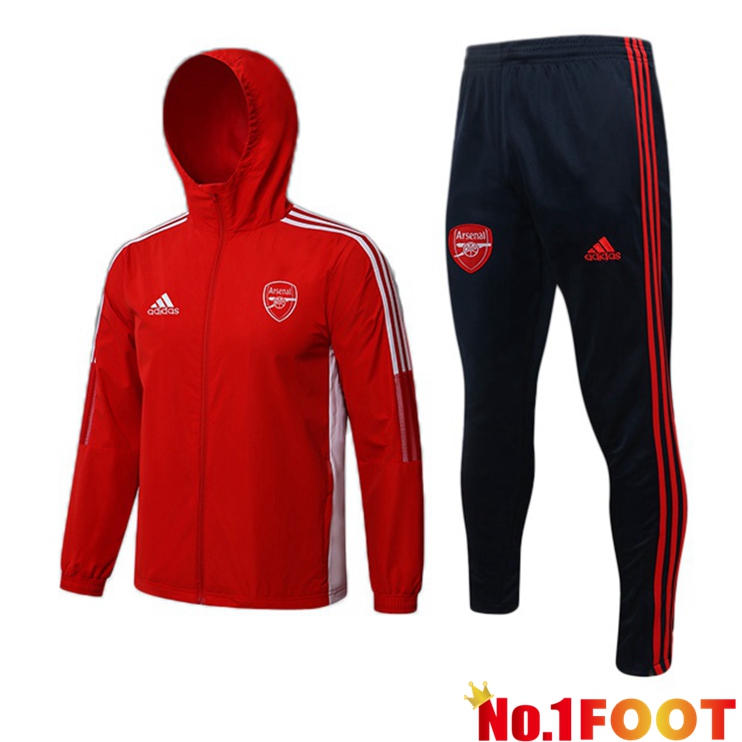 Arsenal Training Tracksuit Red 2021/2022