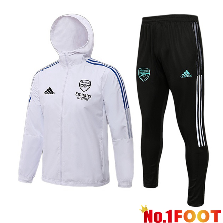 Arsenal Training Tracksuit White 2021/2022