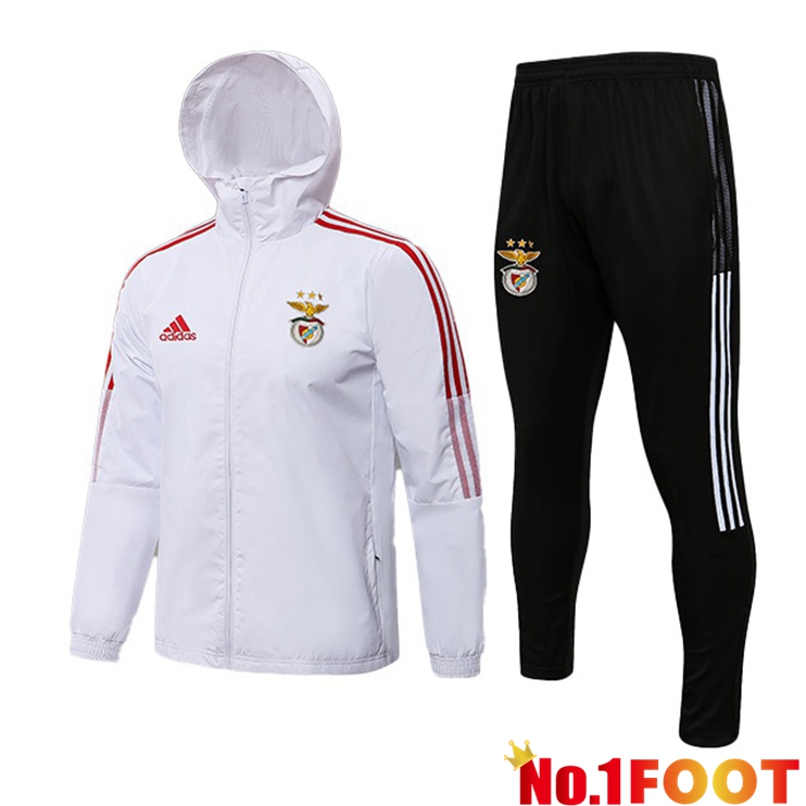 S.L Benfica Training Tracksuit White 2021/2022