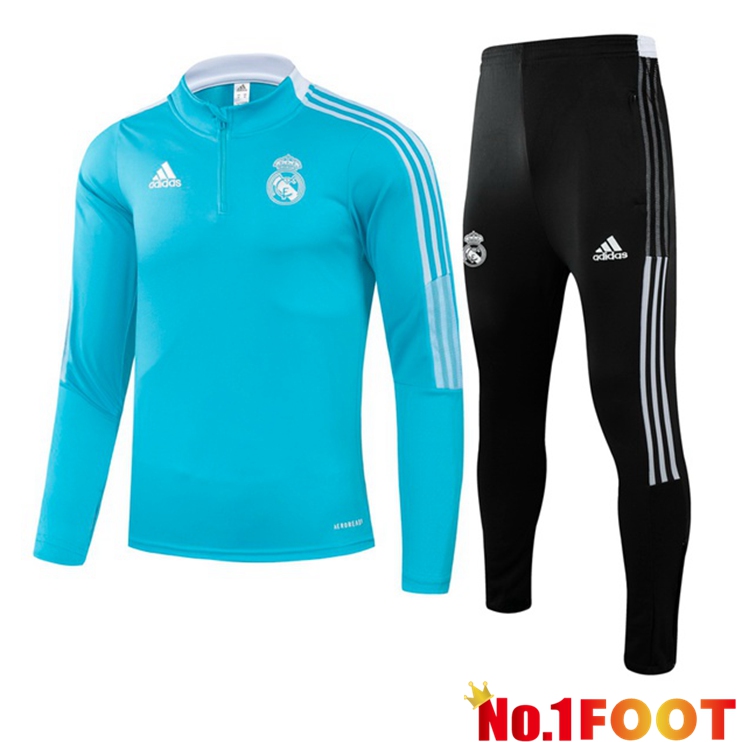 Real Madrid Training Tracksuit Blue 2021/2022