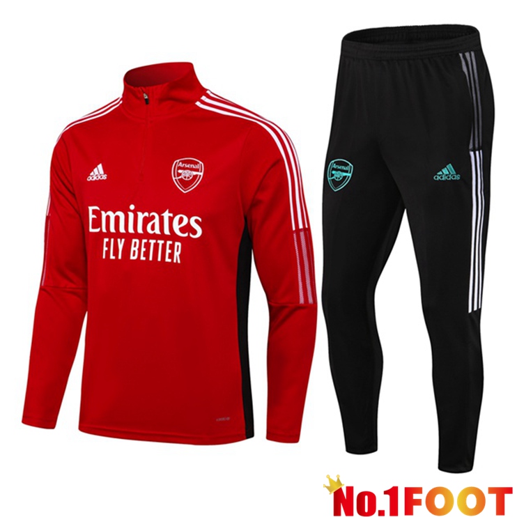 Arsenal Training Tracksuit Red 2021/2022