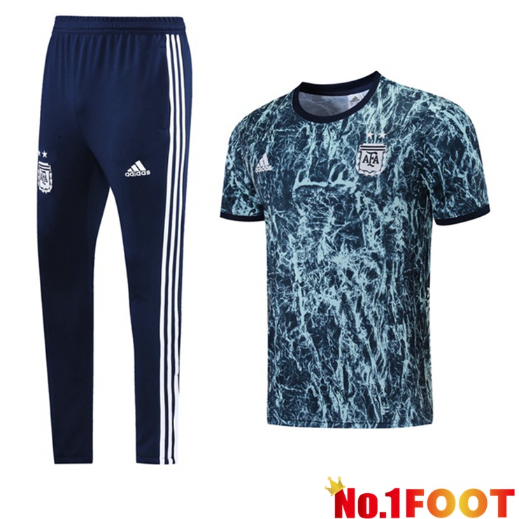 Argentina Training T Shirt + Pants Blue 2021/2022