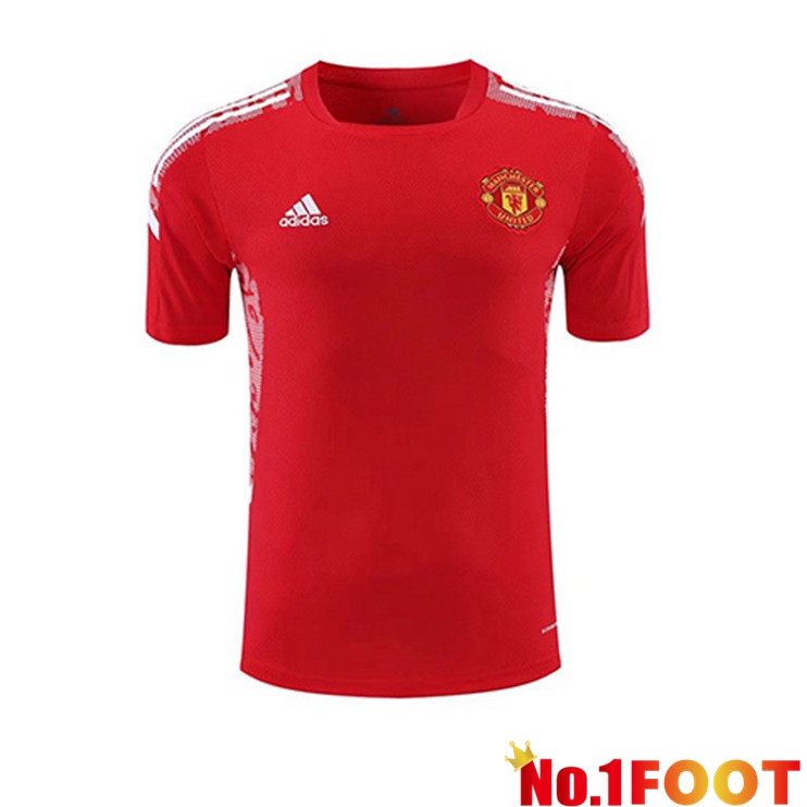 Manchester United Training T Shirt Red 2021/2022