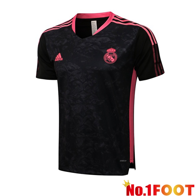 Real Madrid Training T Shirt Black 2021/2022