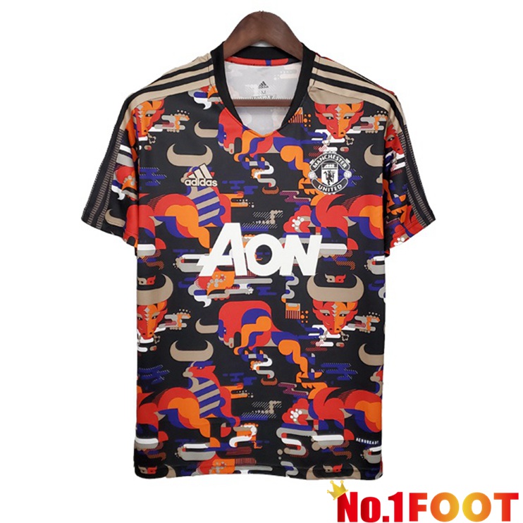 Manchester United Training T Shirt Red 2021/2022