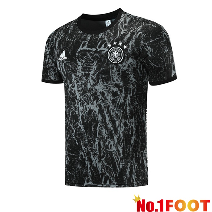 Germany Training T Shirt Black 2021/2022