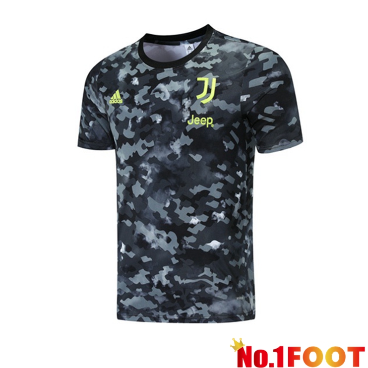 Juventus Training T Shirt Black 2021/2022