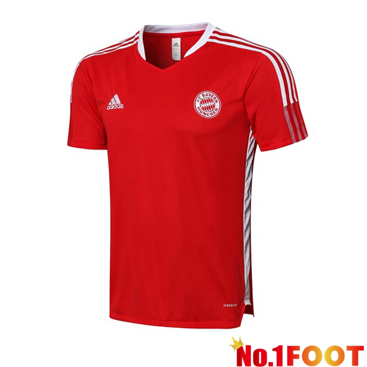 Bayern Munich Training T Shirt Red 2021/2022