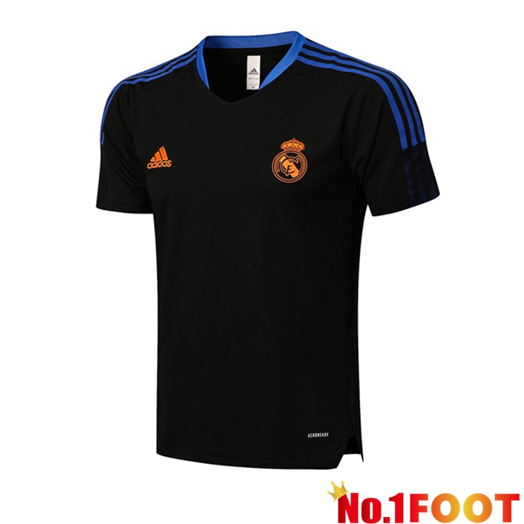 Real Madrid Training T Shirt Black 2021/2022