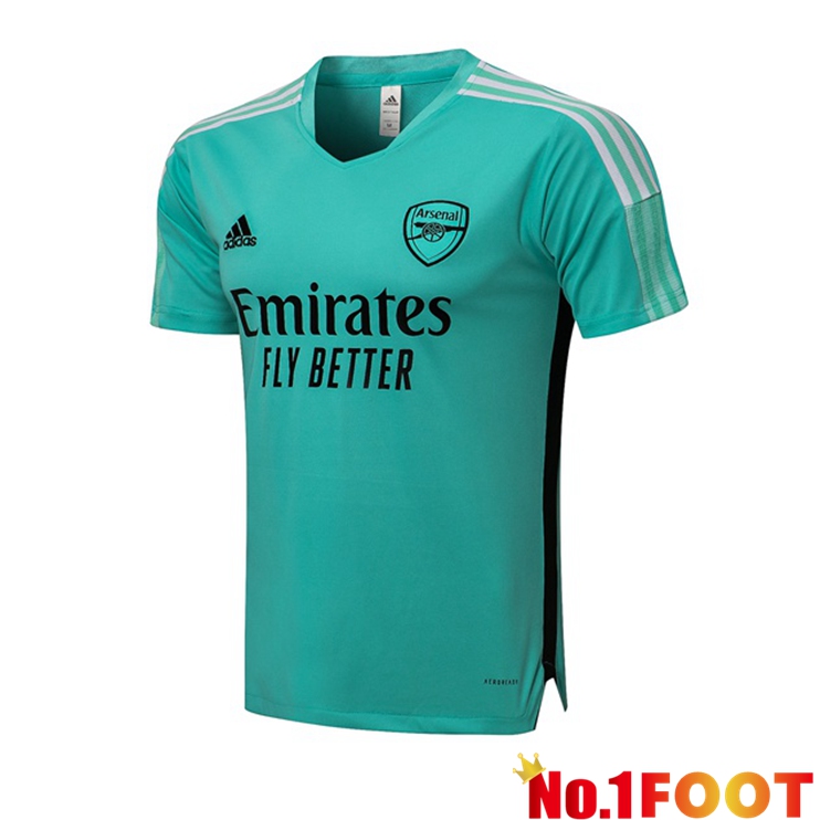 Arsenal Training T Shirt Green 2021/2022