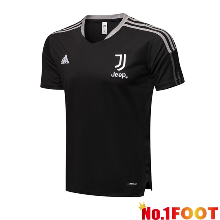 Juventus Training T Shirt Black 2021/2022