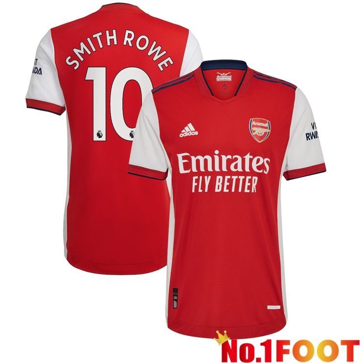 FC Arsenal (SMITH ROWE 10) Home Jersey Red/White 2021/2022