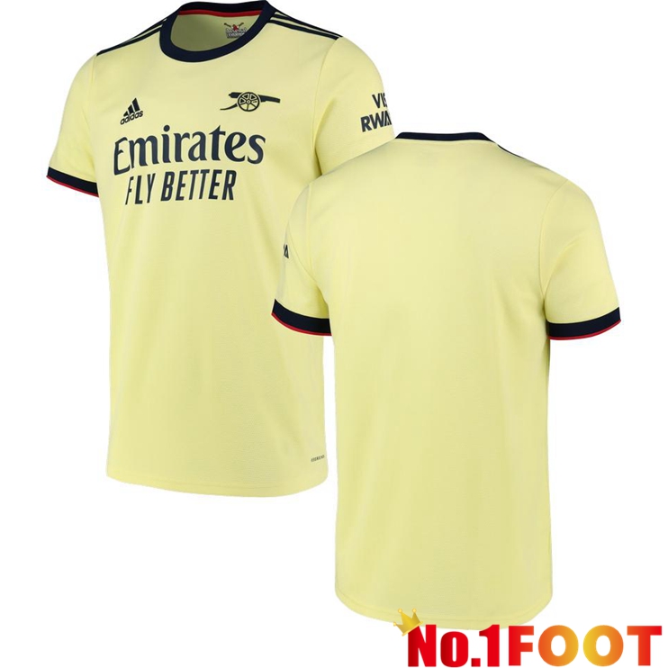 FC Arsenal Away Jersey Yellow 2021/2022