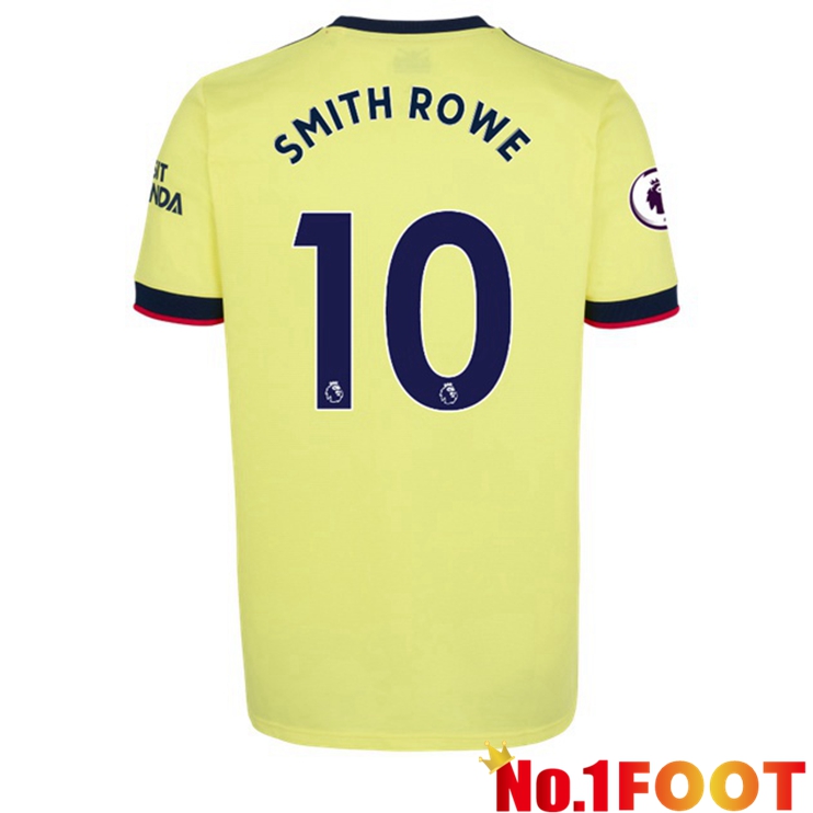 FC Arsenal (SMITH ROWE 10) Away Jersey Yellow 2021/2022