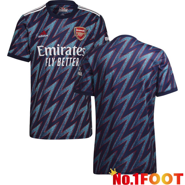 FC Arsenal Third Jersey Blue 2021/2022