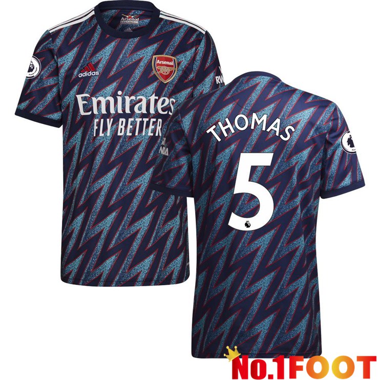 FC Arsenal (THOMAS PARTEY 5) Third Jersey Blue 2021/2022