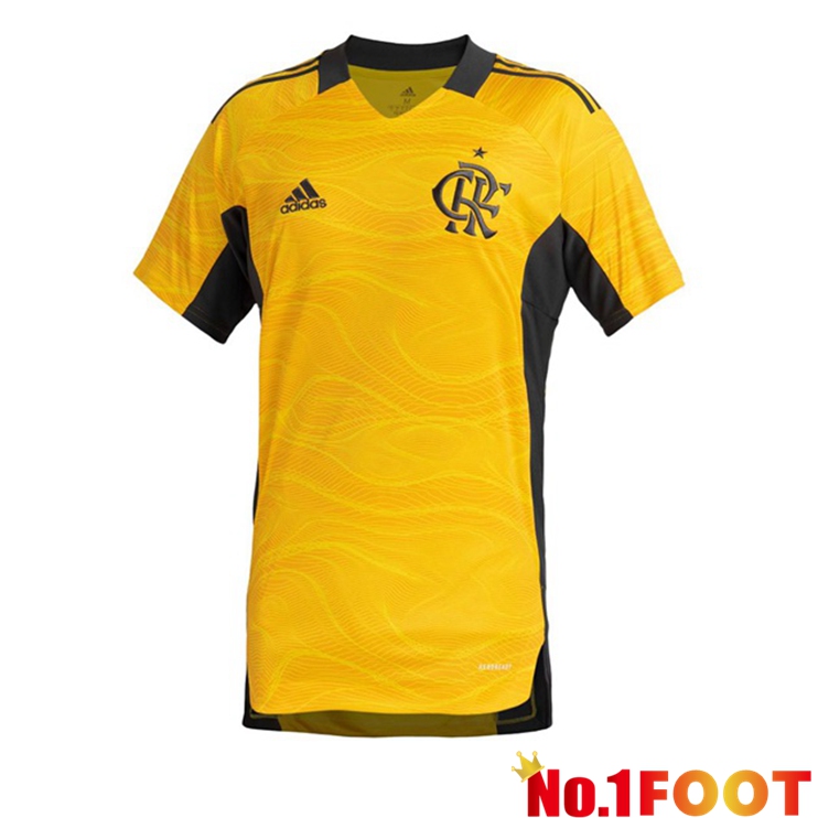 Flamengo Goalkeeper Jersey Yellow 2021/22